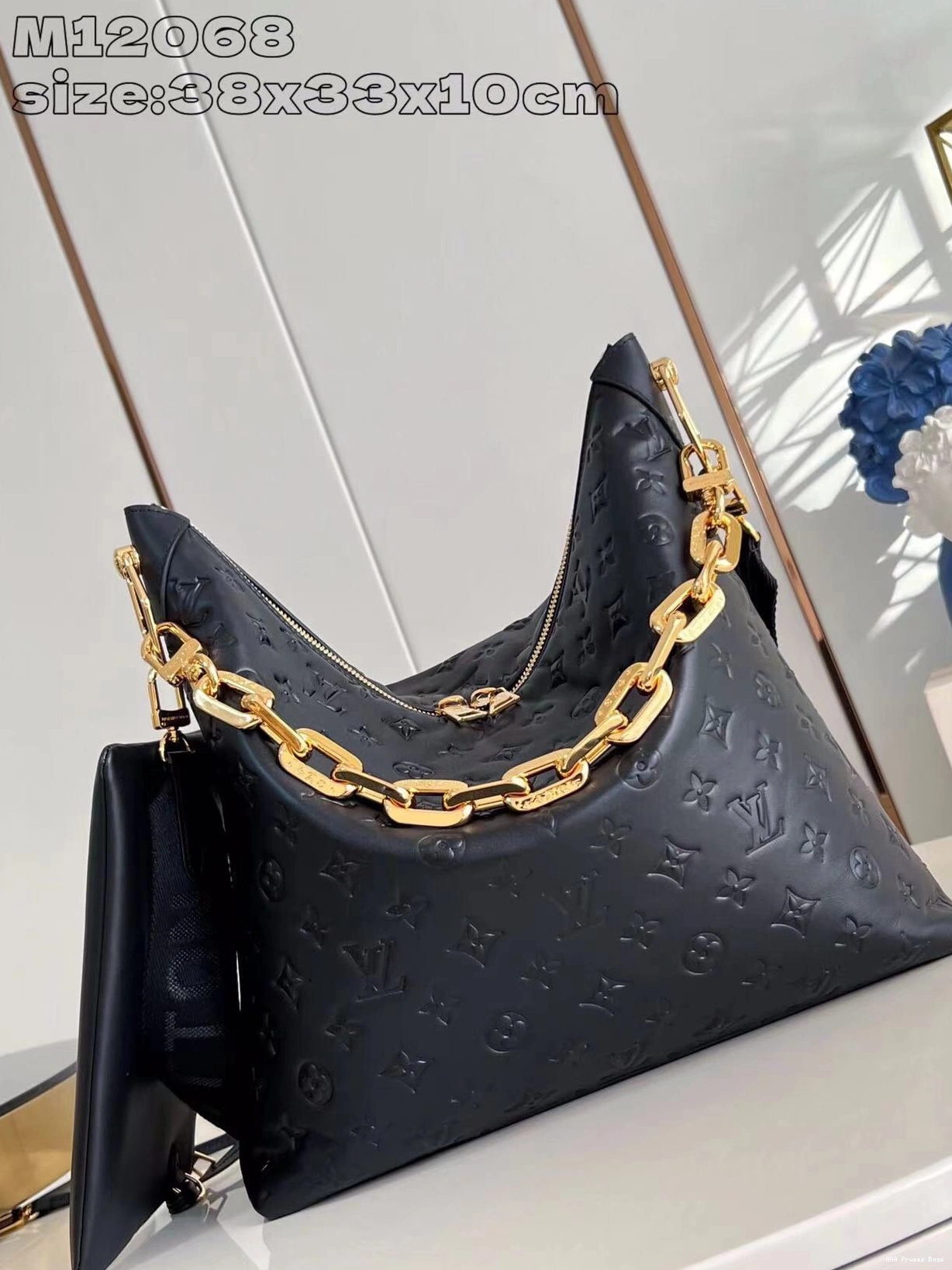 AAA Replica Ru VUITTON LOUIS HOBO COUSSIN MM 0823